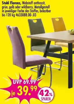 Möbel Boss Stuhl Florenz Angebot