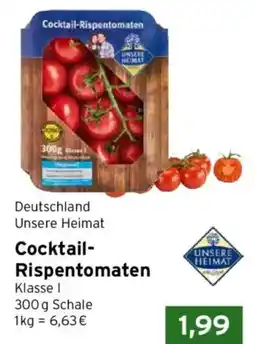 CAP Markt Cocktail-Rispentomaten Unsere Heimat Angebot
