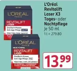 Rossmann L'Oréal Revitalift Laser X3 Angebot