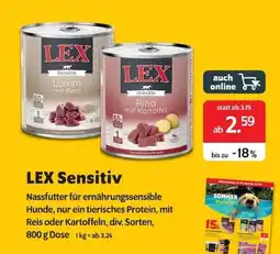 Das Futterhaus LEX Sensitiv Angebot
