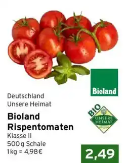 CAP Markt Bioland Rispentomaten Angebot