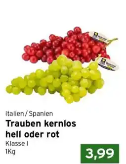 CAP Markt Trauben kernlos Angebot