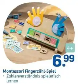 Rossmann Montessori Fingerzählspiel Angebot