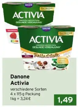 CAP Markt Danone Activia Angebot