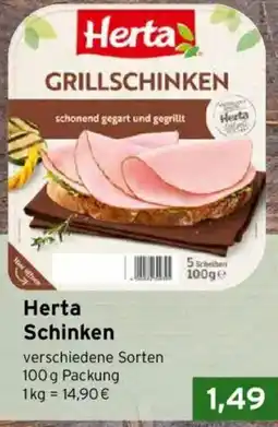 CAP Markt Herta Schinken Angebot