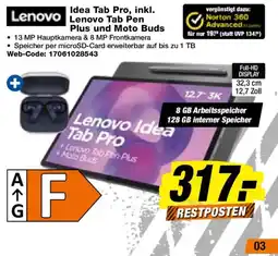 Expert Lenovo Idea Tab Pro Angebot