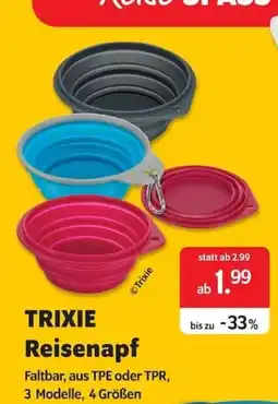 Das Futterhaus TRIXIE Reisenapf Angebot