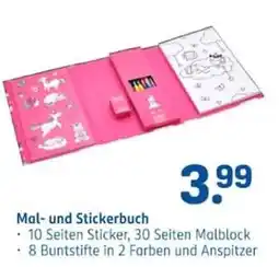 Rossmann Mal- und Stickerbuch Angebot