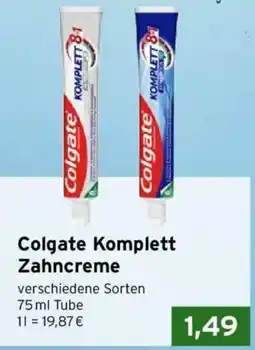 CAP Markt Colgate Komplett Zahncreme Angebot
