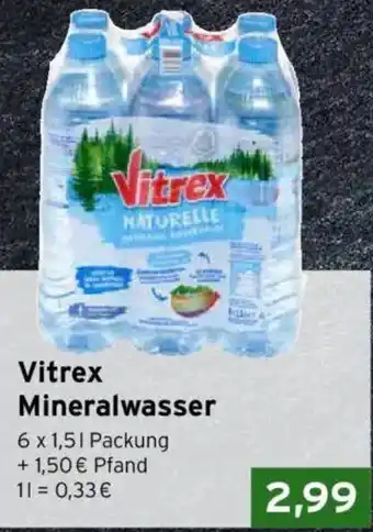 Vitrex Mineralwasser