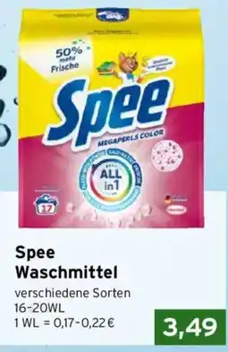 CAP Markt Spee Waschmittel Angebot