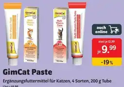 Das Futterhaus GimCat Paste Angebot