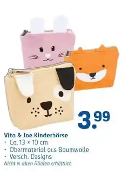 Rossmann Vito & Joe Kinderbörse Angebot