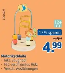 Rossmann Motorikschleife Angebot