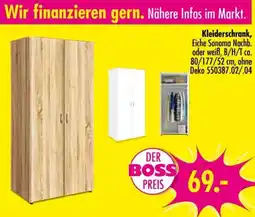 Möbel Boss Kleiderschrank Angebot