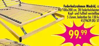 Möbel Boss Federholzrahmen Madrid Angebot