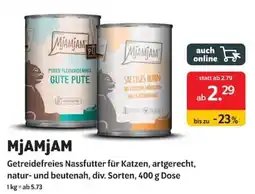 Das Futterhaus MjAMjAM Getreidefreies Nassfutter für Katzen, artgerecht, natur- und beutenah Angebot