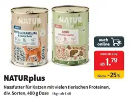 Das Futterhaus NATURplus Nassfutter für Katzen Angebot