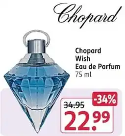 Rossmann Chopard Wish Eau de Parfum Angebot