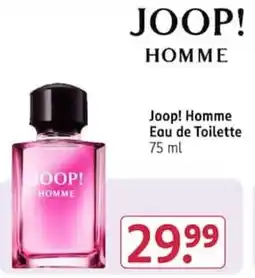 Rossmann JOOP! HOMME Eau de Toilette Angebot
