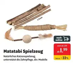 Das Futterhaus Matatabi Spielzeug Angebot