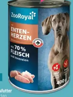 toom Baumarkt ZooRoyal Herzen Hundenassfutter Angebot