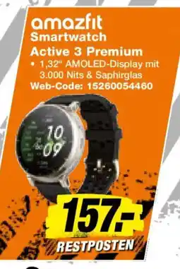 Expert amazfit Smartwatch Active 3 Premium Angebot
