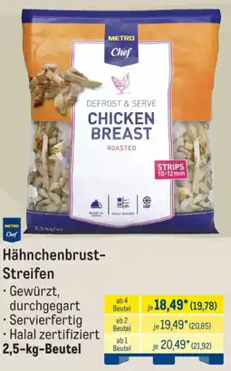 METRO METRO Chef Hähnchenbrust-Streifen Angebot