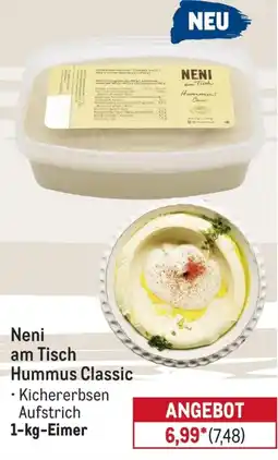 METRO Neni am Tisch Hummus Classic Angebot