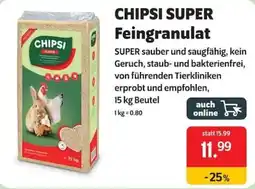 Das Futterhaus CHIPS! SUPER Feingranulat Angebot