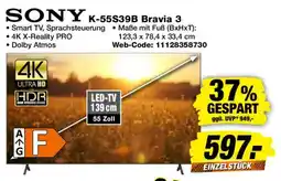 Expert SONY K-55S39B Bravia 3 Angebot