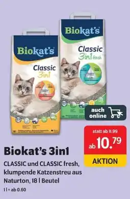 Das Futterhaus Biokat's 3in1 Angebot