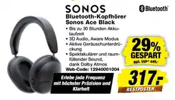 Expert SONOS Bluetooth-Kopfhörer Sonos Ace Black Angebot