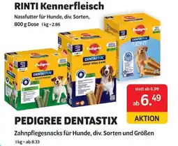 Das Futterhaus PEDIGREE DENTASTIX Angebot