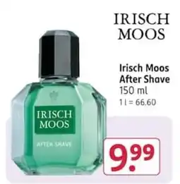 Rossmann Irisch Moos After Shave Angebot