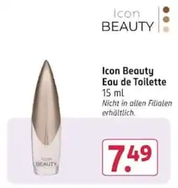 Rossmann Icon Beauty Eau de Toilette Angebot