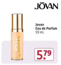 Rossmann Jovan Eau de Parfum Angebot