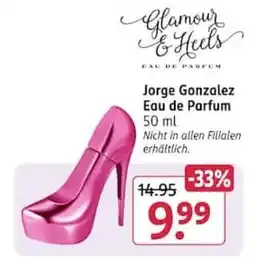 Rossmann Jorge Gonzalez Eau de Parfum Angebot