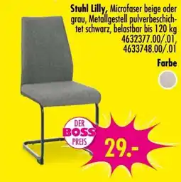 Möbel Boss Stuhl Lilly Angebot