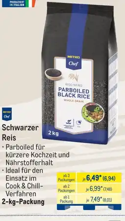 METRO METRO Chef Schwarzer Reis Angebot
