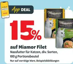 Das Futterhaus Miamor Filet Nassfutter für Katzen Angebot
