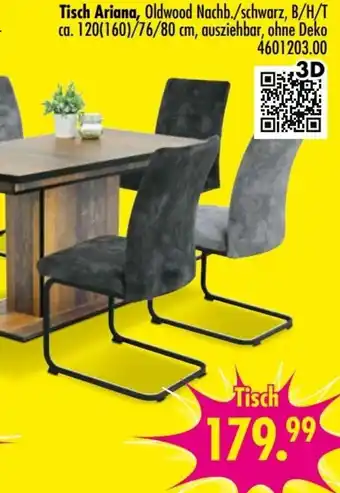 Tisch Ariana