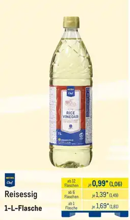 METRO Metro Chef Reisessig Angebot