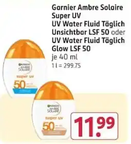 Rossmann Garnier Ambre Solaire Super UV Angebot