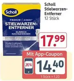 Rossmann Scholl Stielwarzen-Entferner Angebot