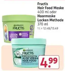 Rossmann Garnier Fructis Hair Food Maske Angebot