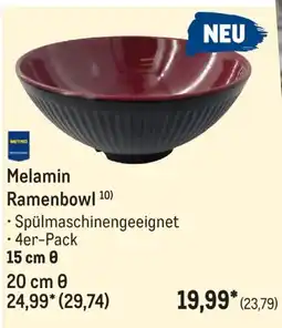 METRO Melamin Ramenbowl Angebot