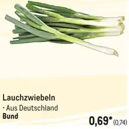 METRO Lauchzwiebeln Bund Angebot