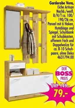 Möbel Boss Garderobe Vera Angebot