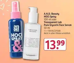 Rossmann A.N.D. Beauty HOCl Spray Angebot